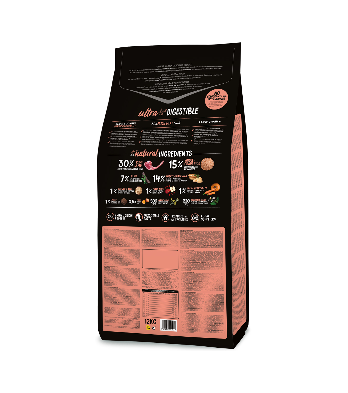 OWNAT DOG ULTRA MEDIUM LAMB&amp;RICE