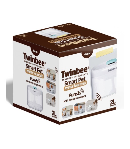 Bebedero fuente Twinbee inalámbrico smart fountain