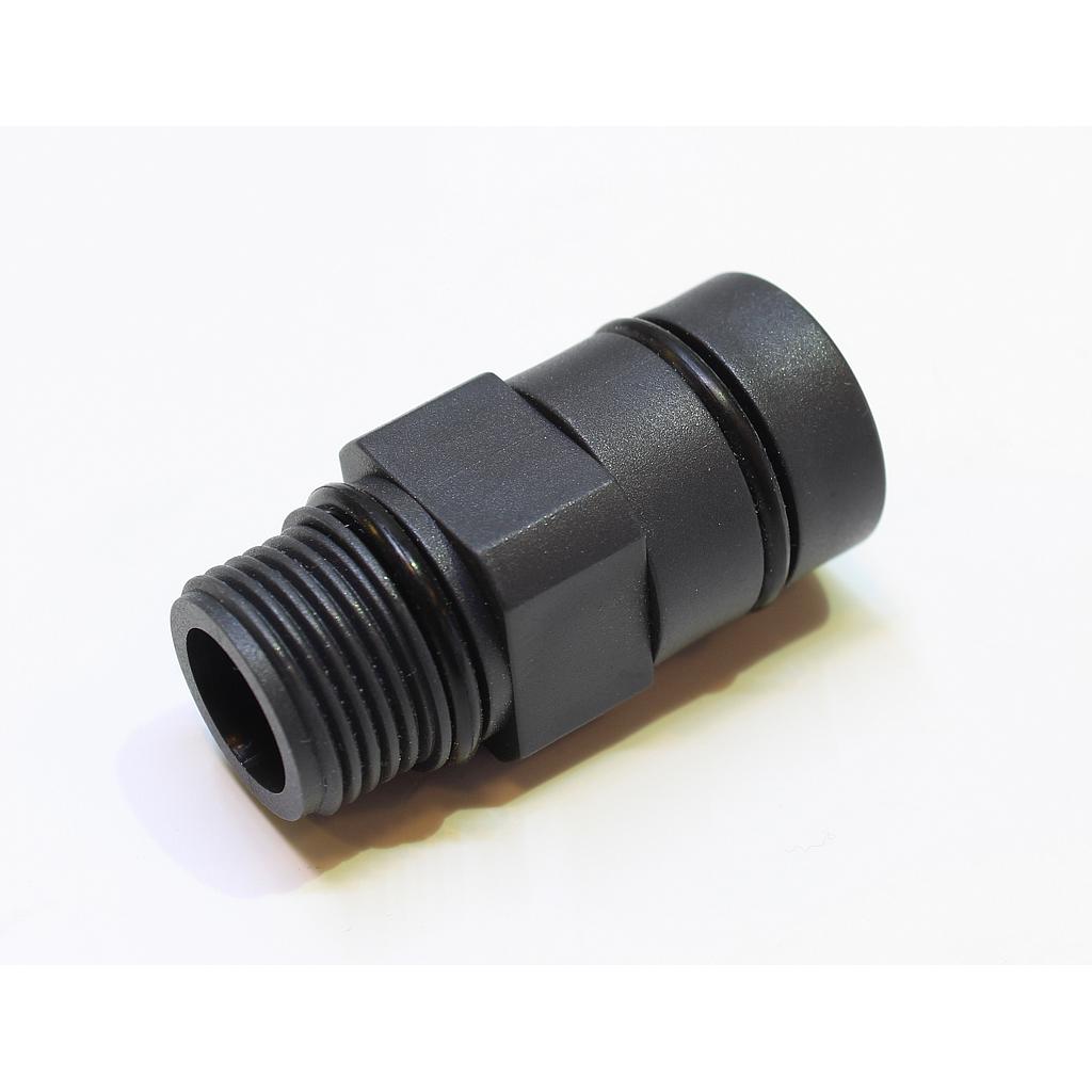 conector roscado para conectar el SET de instalación con bomba 1250 y powerline 2252 1250/2252