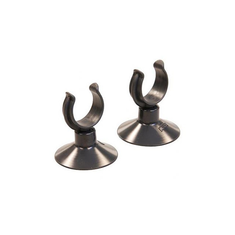 ventosa con clip (2 piezas) para manguera Ø12/16mm  -