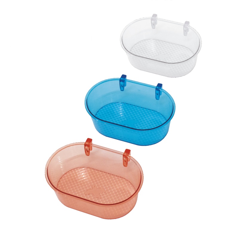 Bañera Interior Oval Ganchos de plástico 16cm