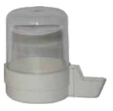 Bebedero Tubo Grande Corto - 290 ml