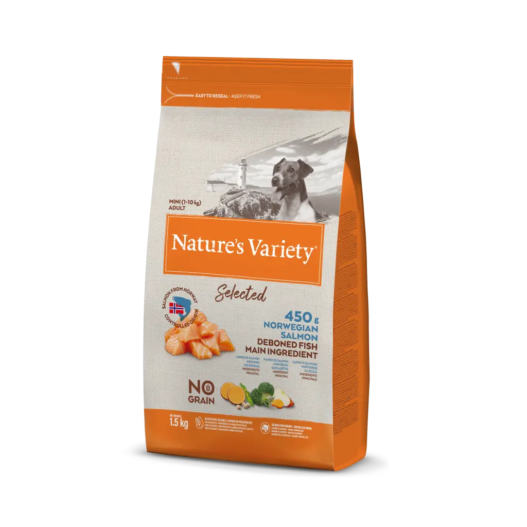 *NATURE'S VARIETY SELECTED - ADULT MINI SALMÓN