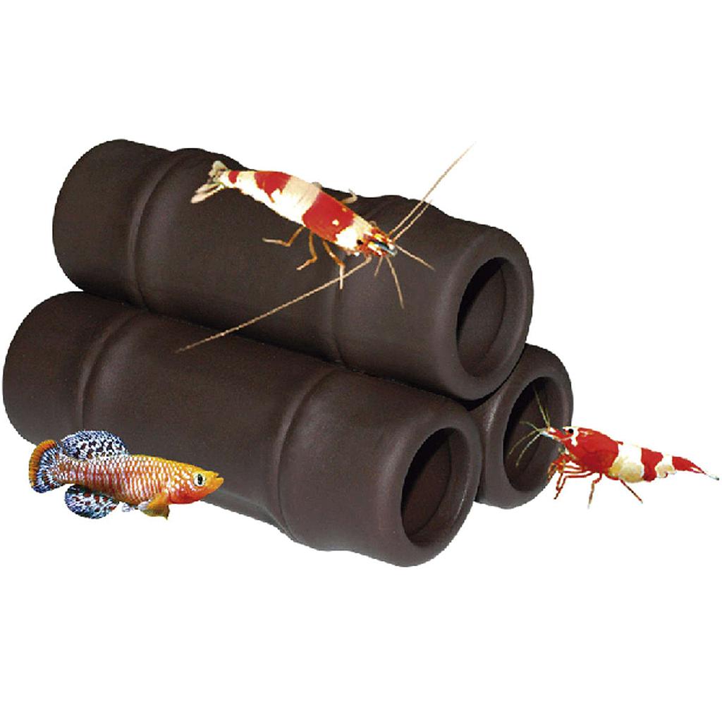 Ornamento refugio de bambú