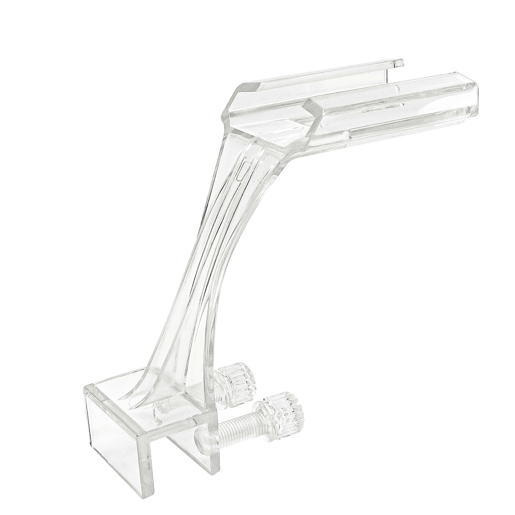 Soporte transparente para tiras LED ICA (1 Unidad)