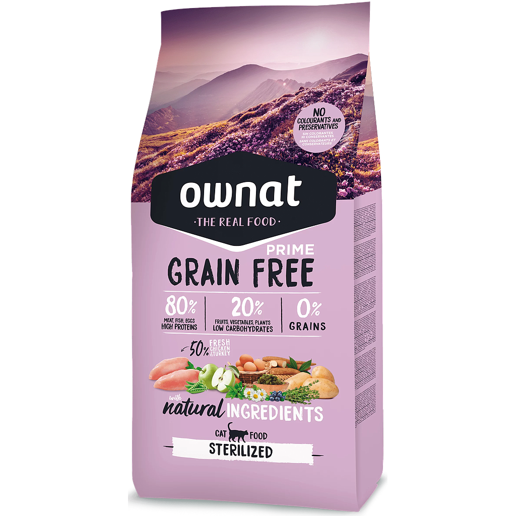 OWNAT CAT PRIME GF STERILISED