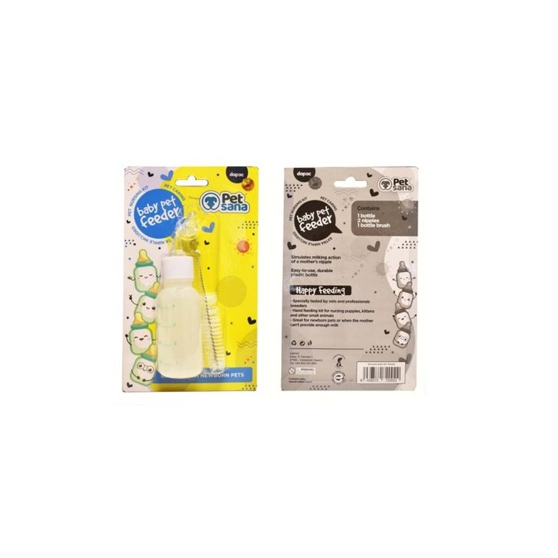 PET SANA KIT BIBERON PEQUEÑO 50ML
