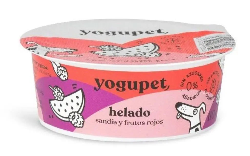 Helado yogupet sandía y frutos rojos (Perro y gato)