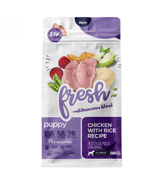 Fresh mediterranean blend puppy