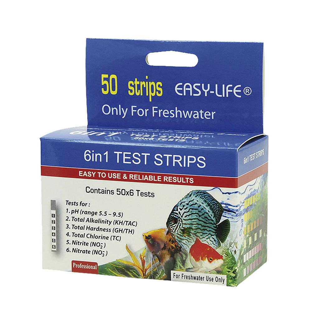 6 in 1 TEST STRIPS de EASY-LIFE 