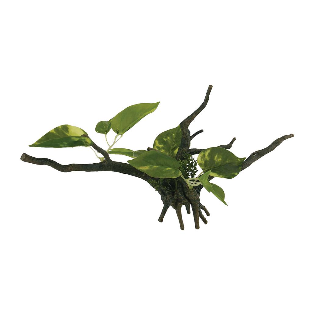 Troncos con plantas de ICA M 15,5x10x34cm