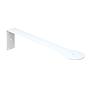 Sujeción Pared para Rascador, S, 43 × 10 × 5/8 cm, Blanco