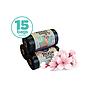 Poo bags negras ecofriendly con asa (15 bolsas)